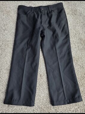 Vintage Wrangler Black Pants 82BK Size 36x29